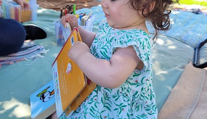 Atelier de lecture pour bébés