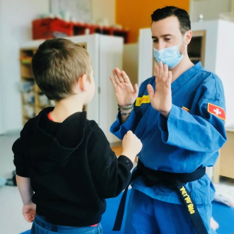 Atelier de self-défense pour les enfants