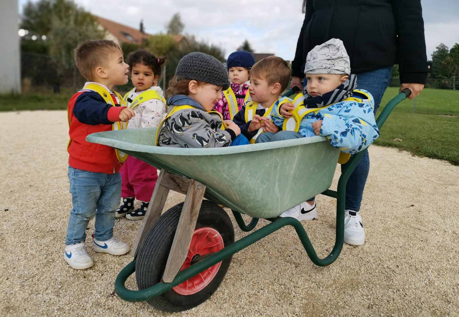 Enfants au jardin