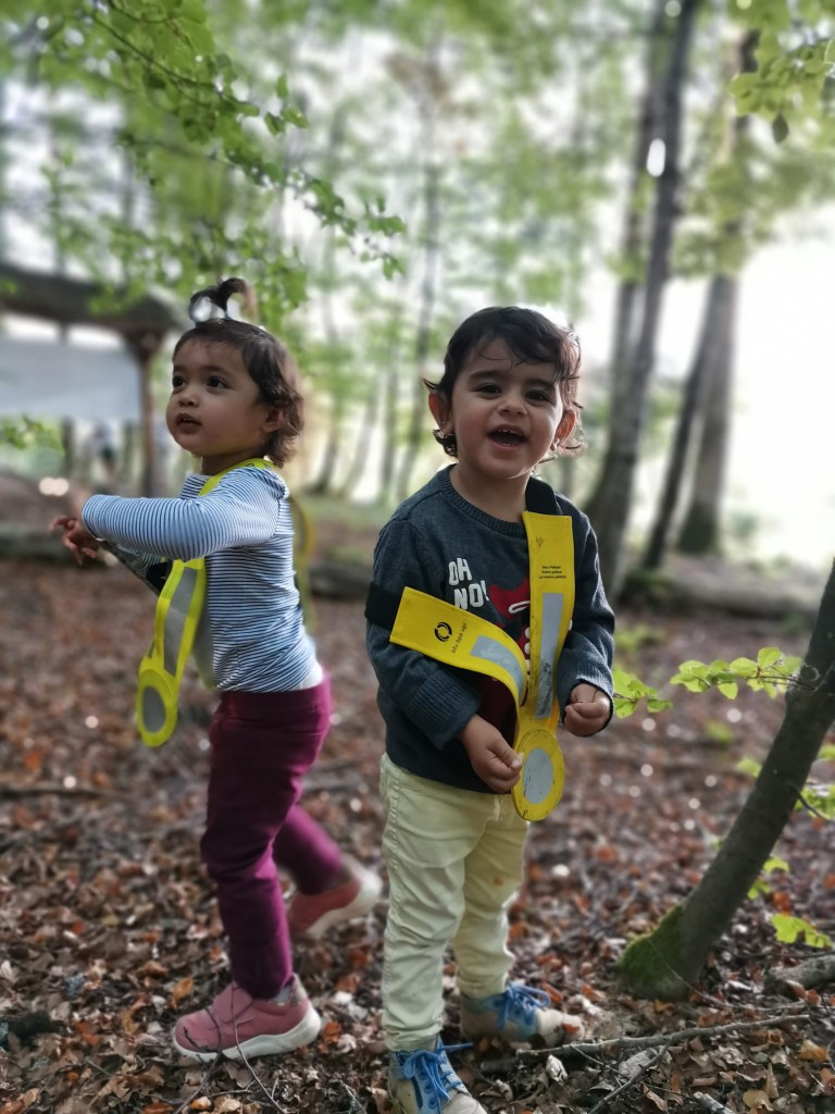 Enfants en randonnée