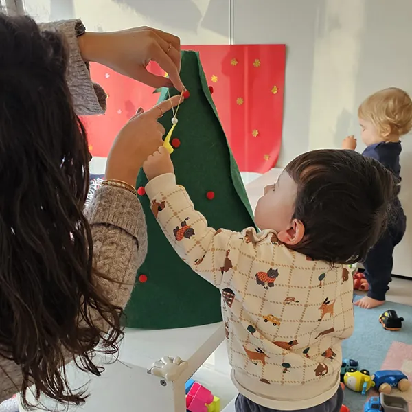 La Nanosphere Mini Trotteurs Sapin Feutrine 06