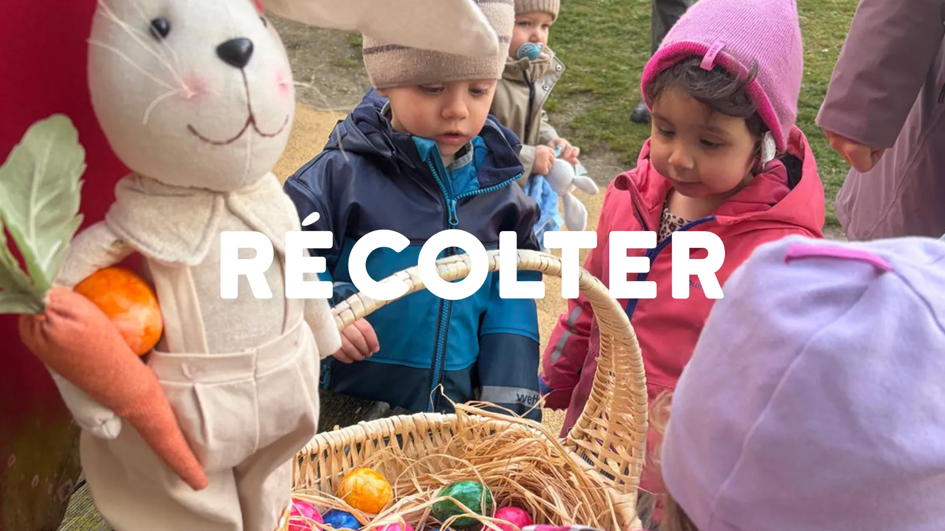 Chasse Oeufs Enfants Jardin Creche 00