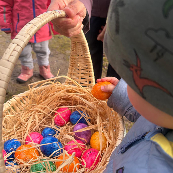Chasse Oeufs Enfants Jardin Creche 14